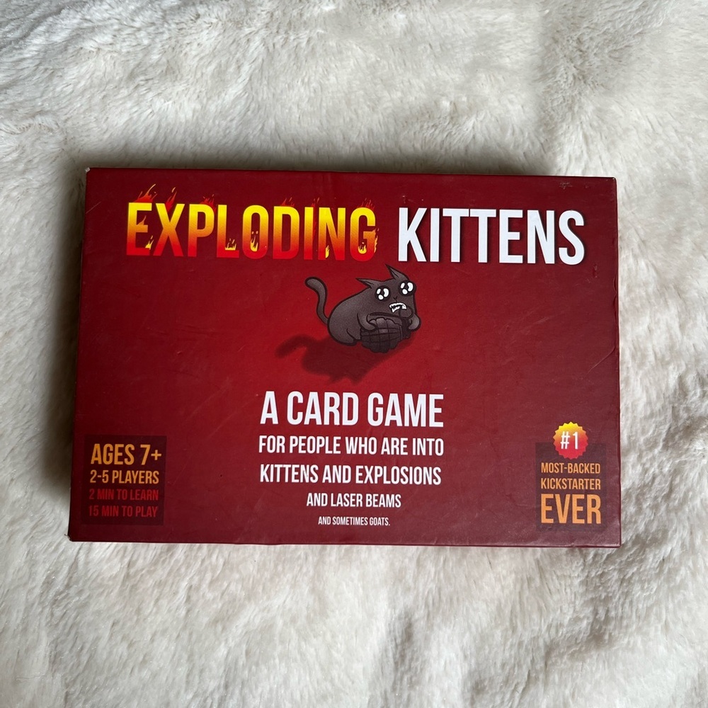 Exploding Kittens Card Game